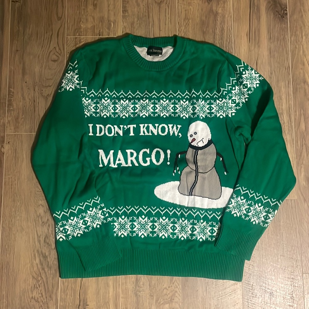 Ugly Christmas Sweater : I don’t know Margo